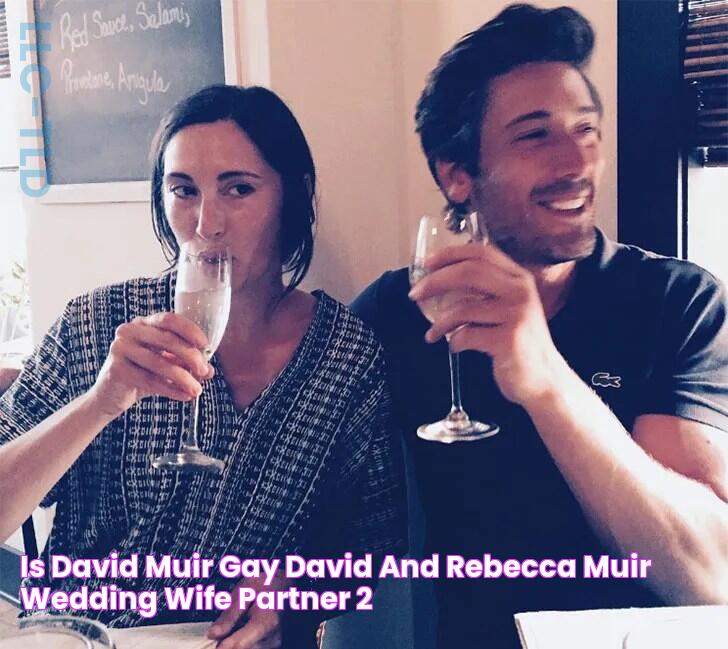 Is David Muir Gay? David and Rebecca Muir Wedding, Wife, Partner