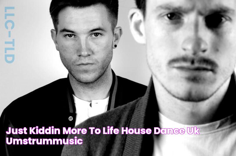 JUST KIDDIN MORE TO LIFE (House/Dance UK) umstrummusic