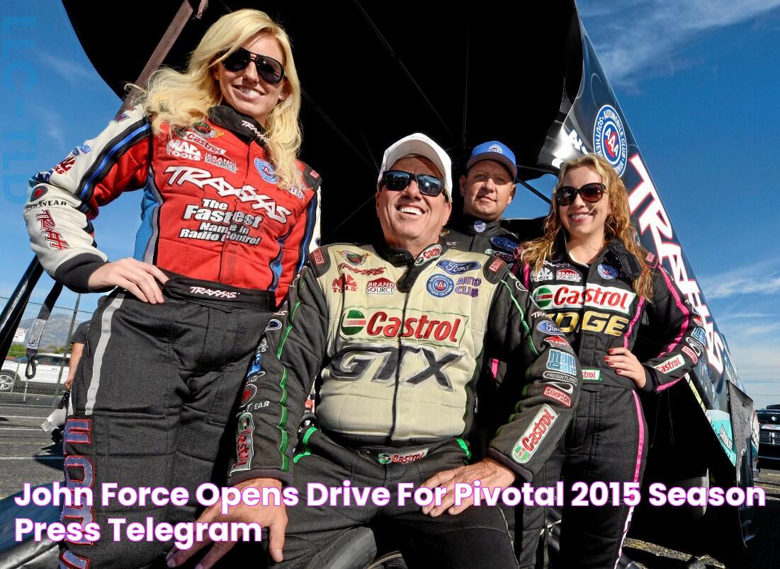 John Force opens drive for pivotal 2015 season Press Telegram