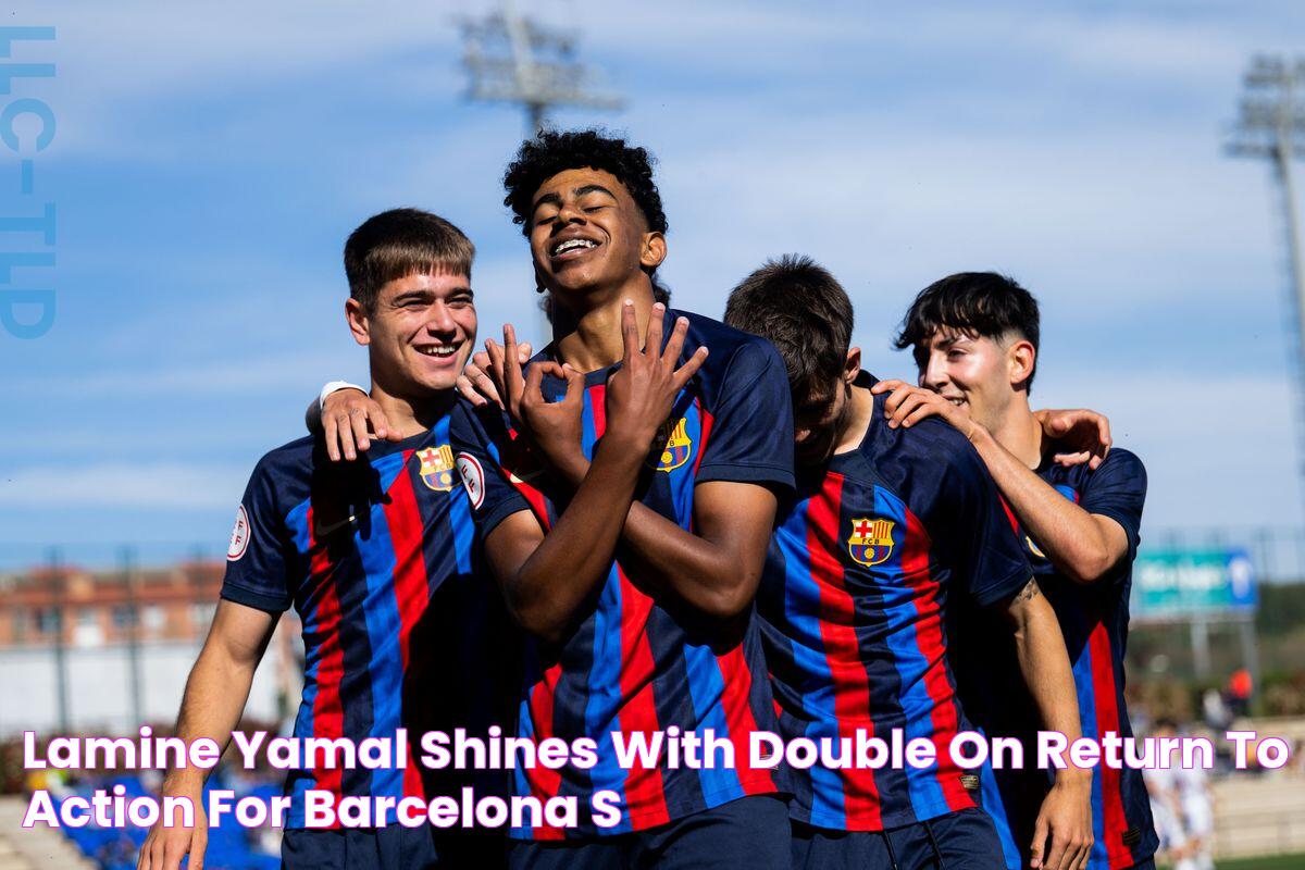 Lamine Yamal shines with double on return to action for Barcelona’s