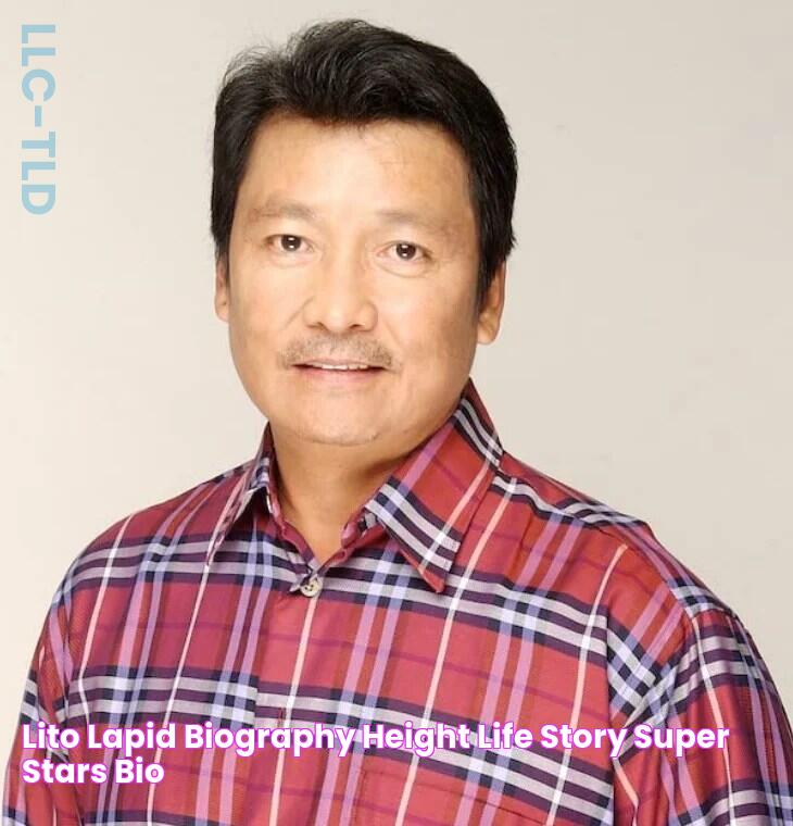 Lito Lapid Biography, Height & Life Story Super Stars Bio