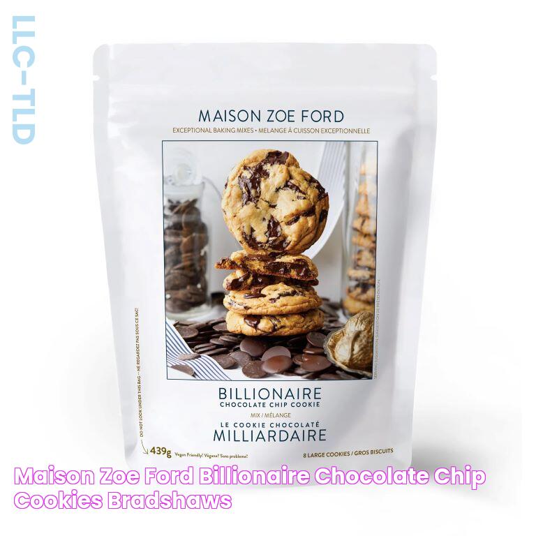 Maison Zoe Ford Billionaire Chocolate Chip Cookies Bradshaws