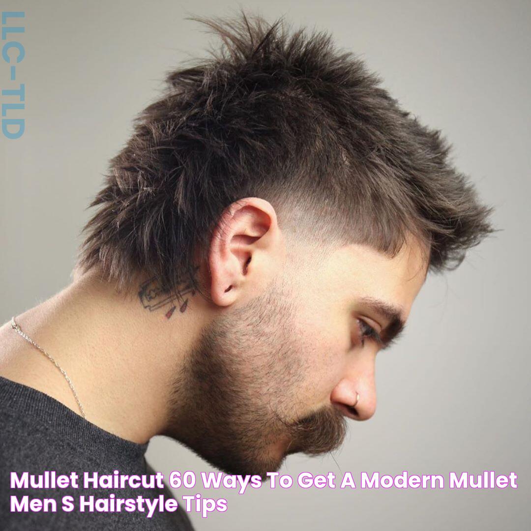 Mullet Haircut 60 Ways To Get A Modern Mullet Men's Hairstyle Tips