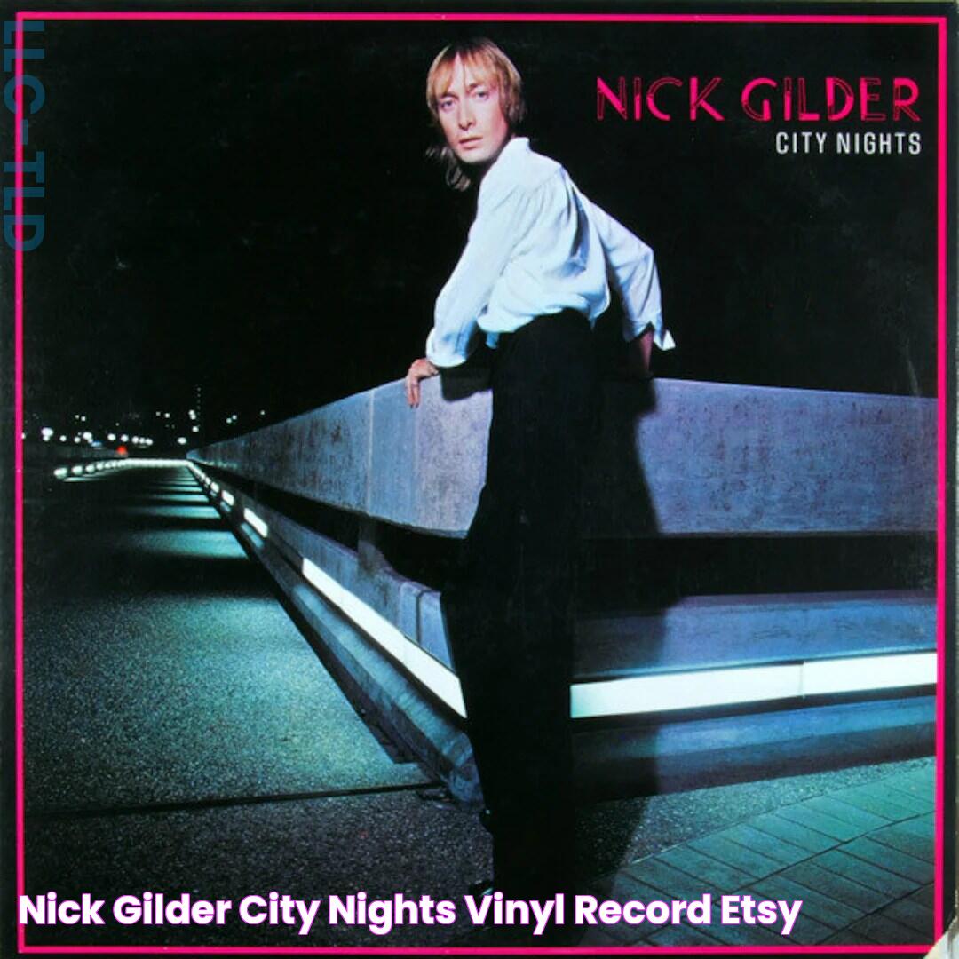 Nick Gilder City Nights Vinyl Record Etsy