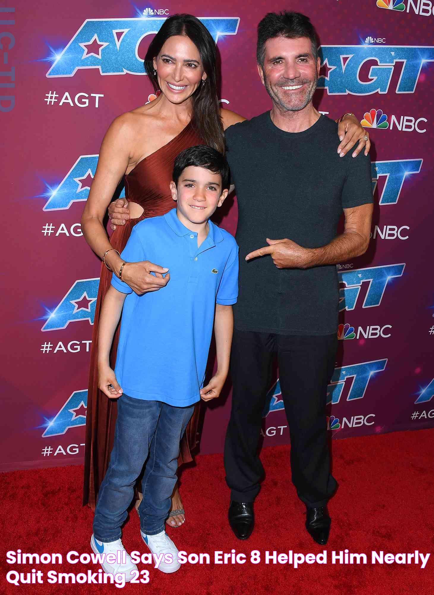 Simon Cowell Says Son Eric, 8, Helped Him 'Nearly Quit' Smoking