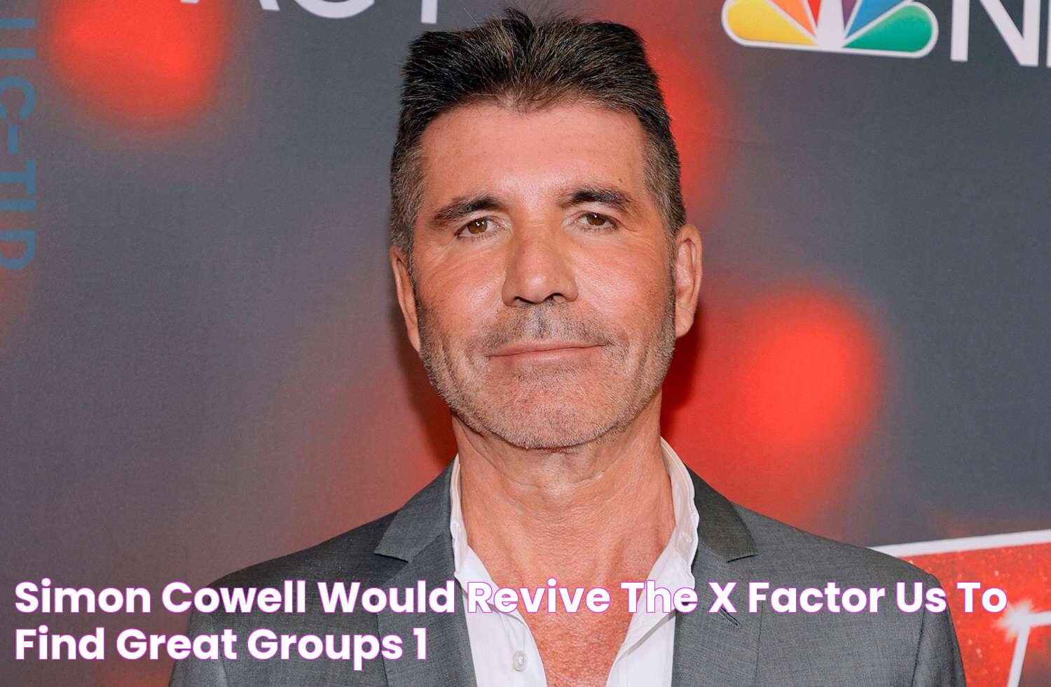 Simon Cowell Would Revive 'The X Factor US' to Find 'Great Groups'