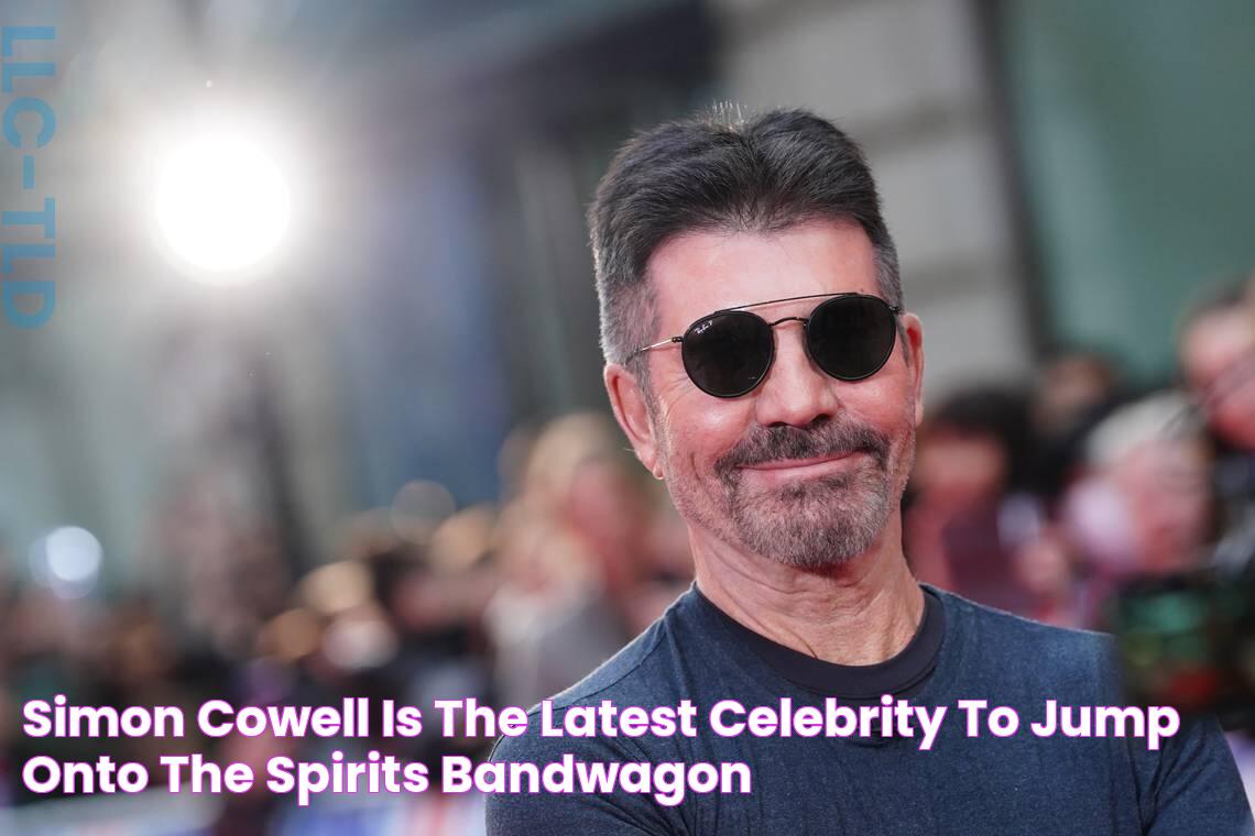 Simon Cowell is the latest celebrity to jump onto the spirits bandwagon