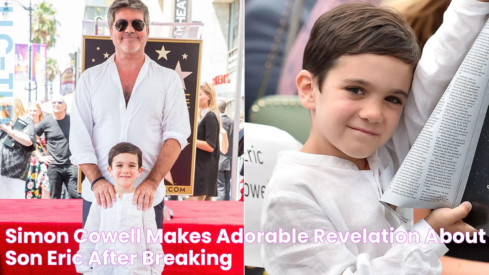 Simon Cowell makes adorable revelation about son Eric after breaking