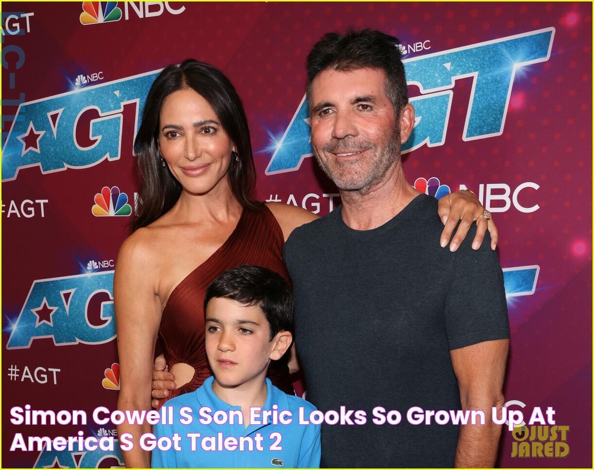 Simon Cowell's Son Eric Looks So Grown Up at 'America's Got Talent