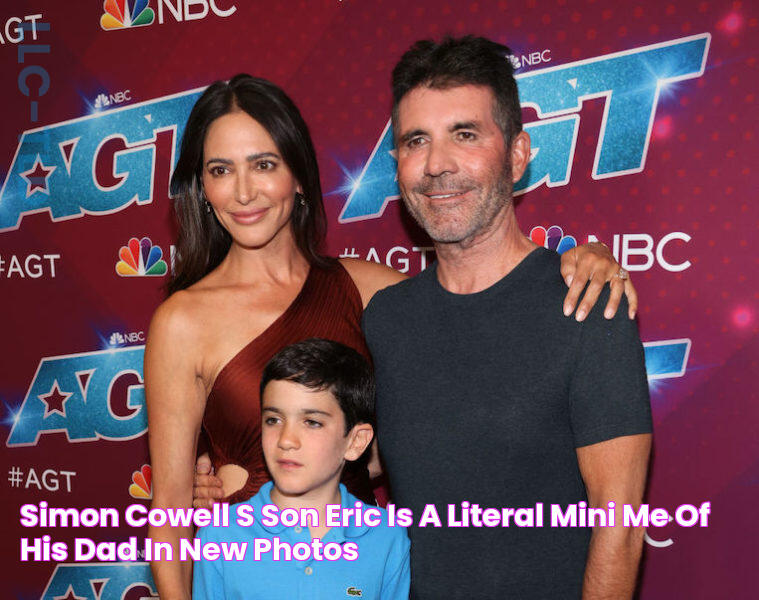 Simon Cowell's Son Eric is a Literal Mini Me of His Dad in New Photos