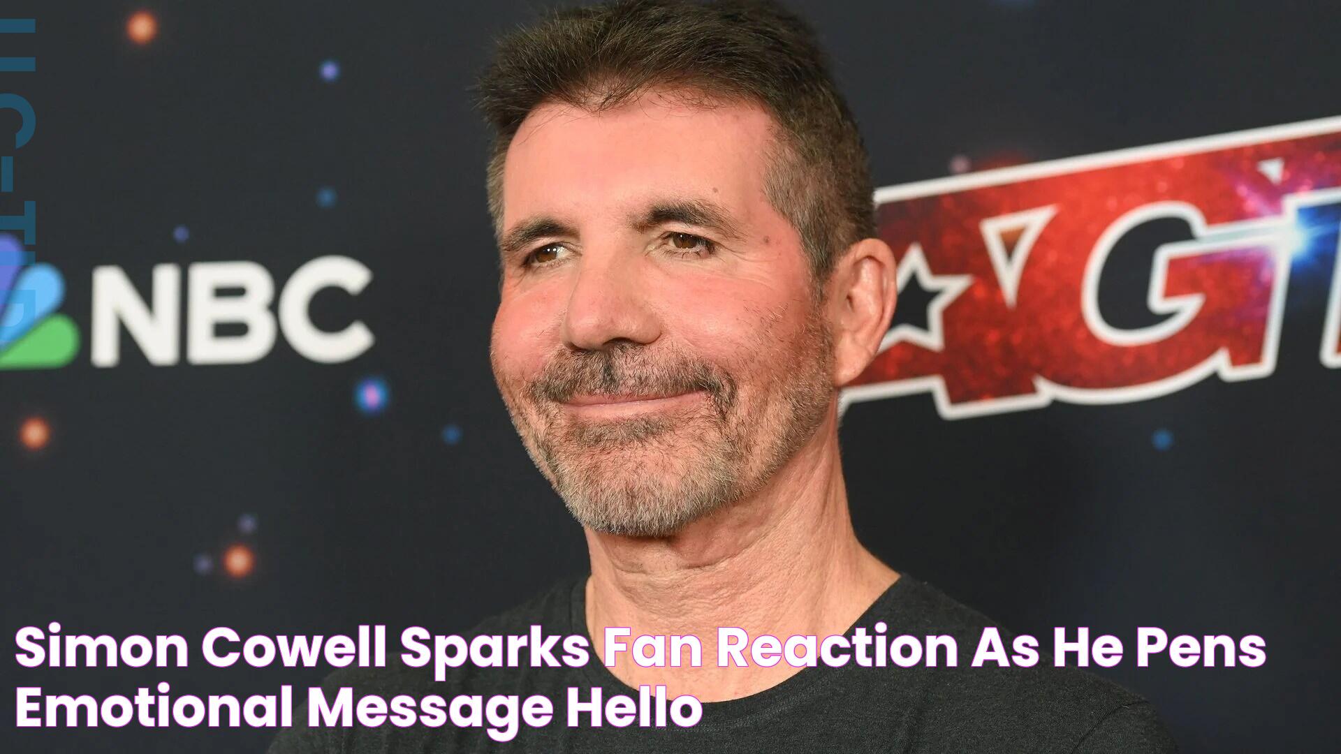 Simon Cowell sparks fan reaction as he pens emotional message HELLO!