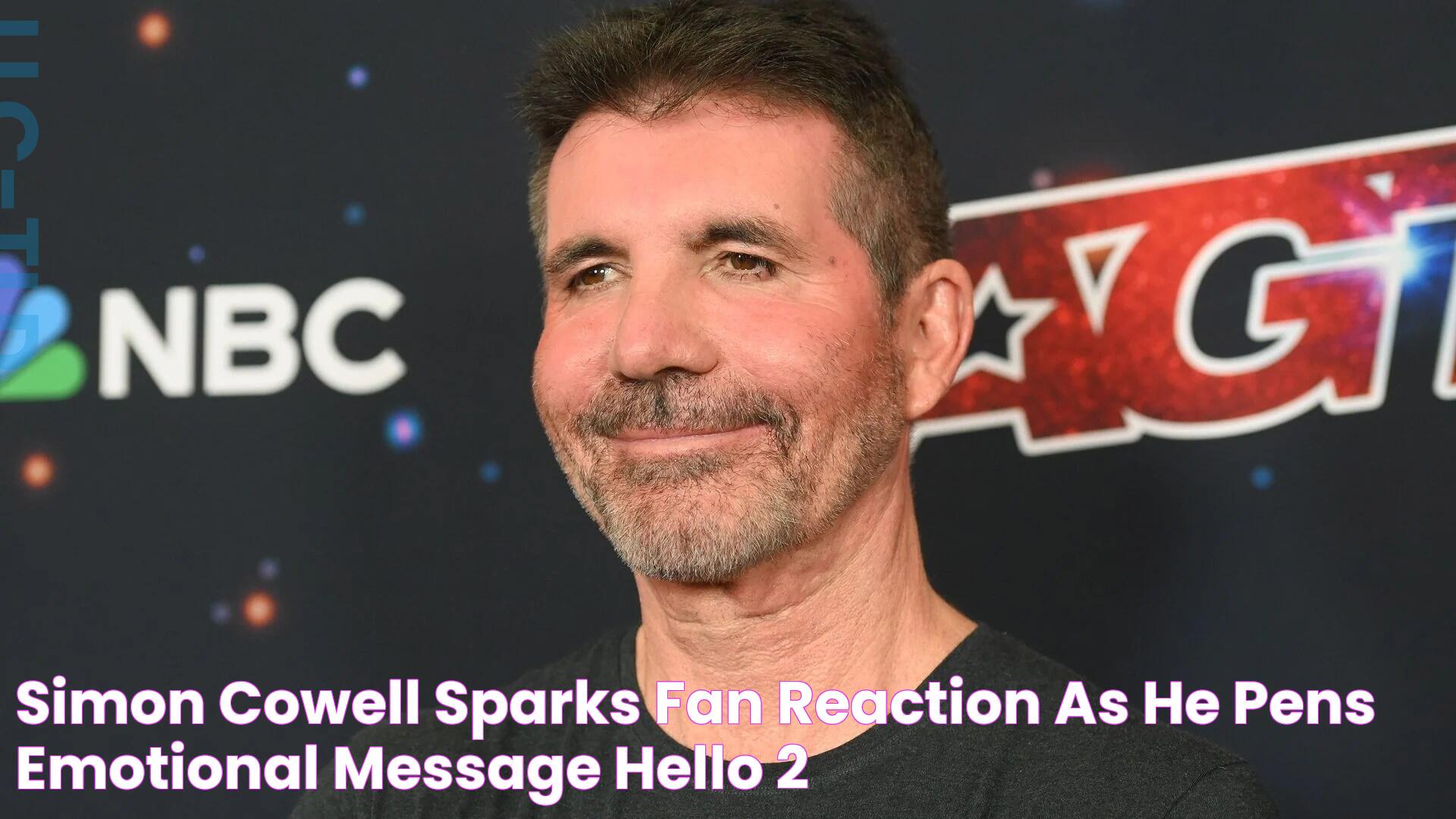 Simon Cowell sparks fan reaction as he pens emotional message HELLO!