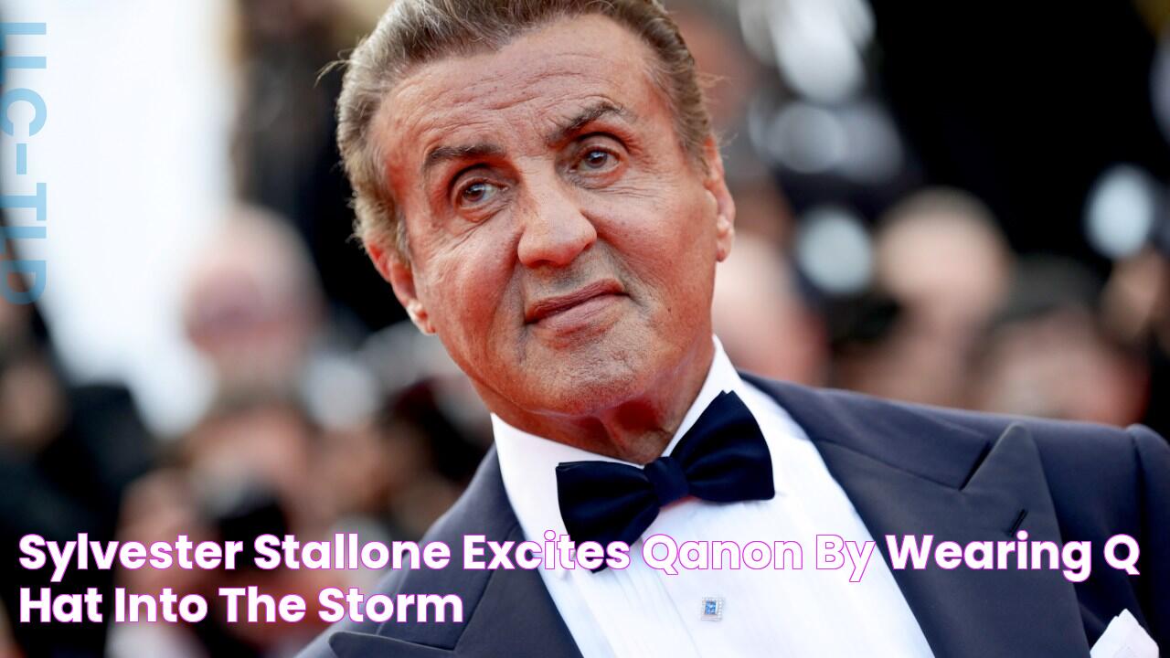 Sylvester Stallone Excites QAnon by Wearing Q Hat, 'Into the Storm