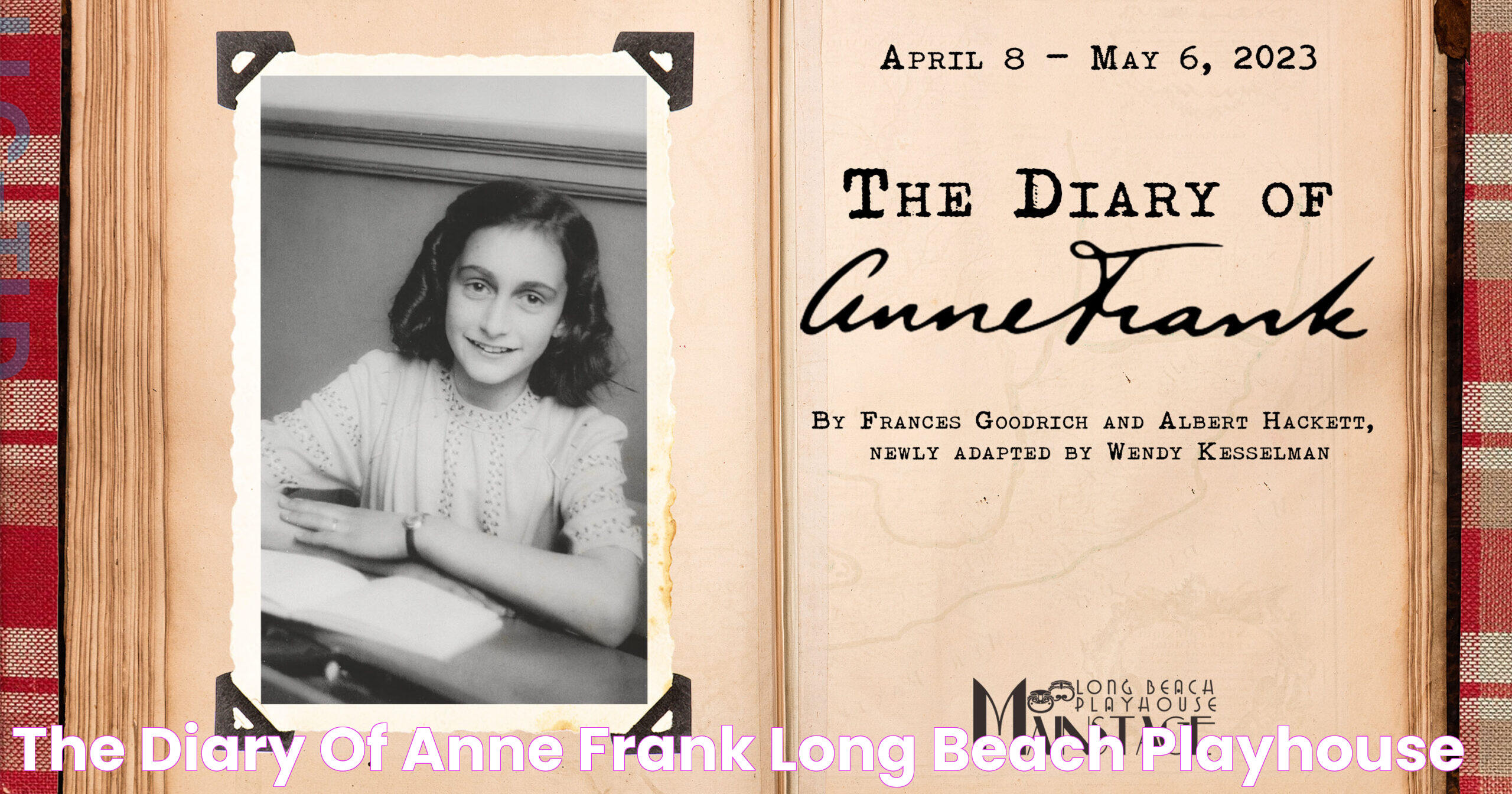 THE DIARY OF ANNE FRANK Long Beach Playhouse