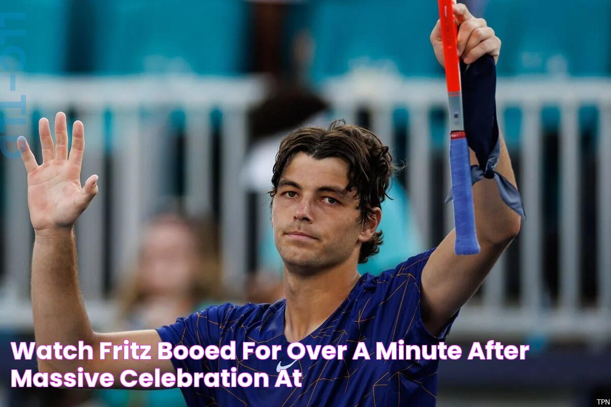 WATCH Fritz Booed For Over A Minute After Massive Celebration At