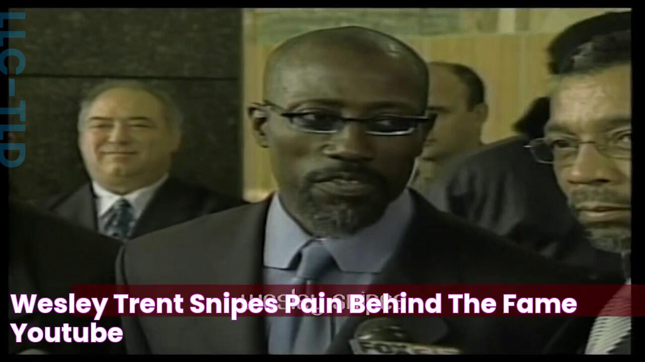 Wesley Trent Snipes PAIN BEHIND THE FAME YouTube