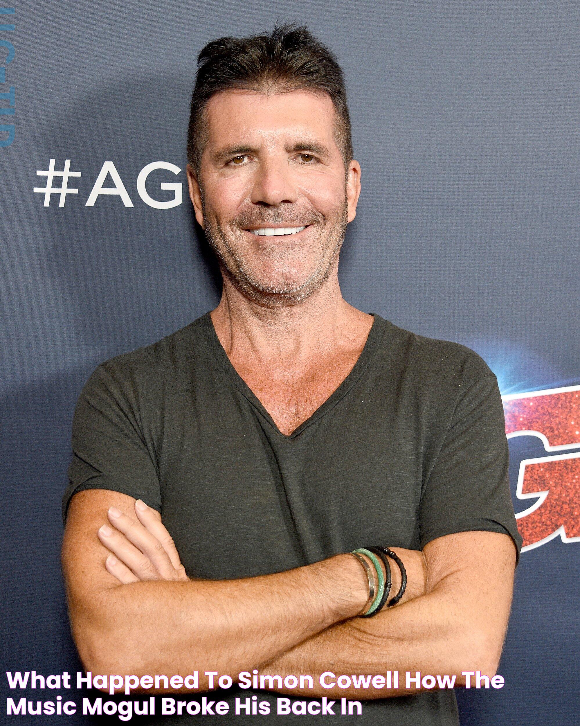 What happened to Simon Cowell? How the music mogul broke his back in