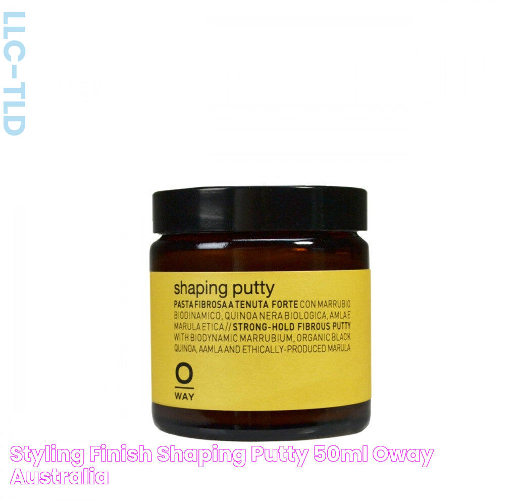 styling & finish SHAPING PUTTY 50mL Oway Australia