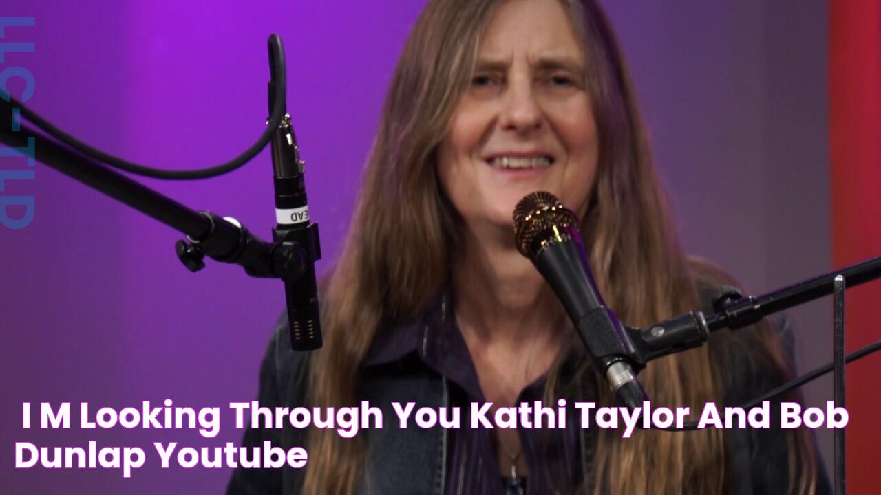 "I'm Looking Through You" Kathi Taylor and Bob Dunlap YouTube