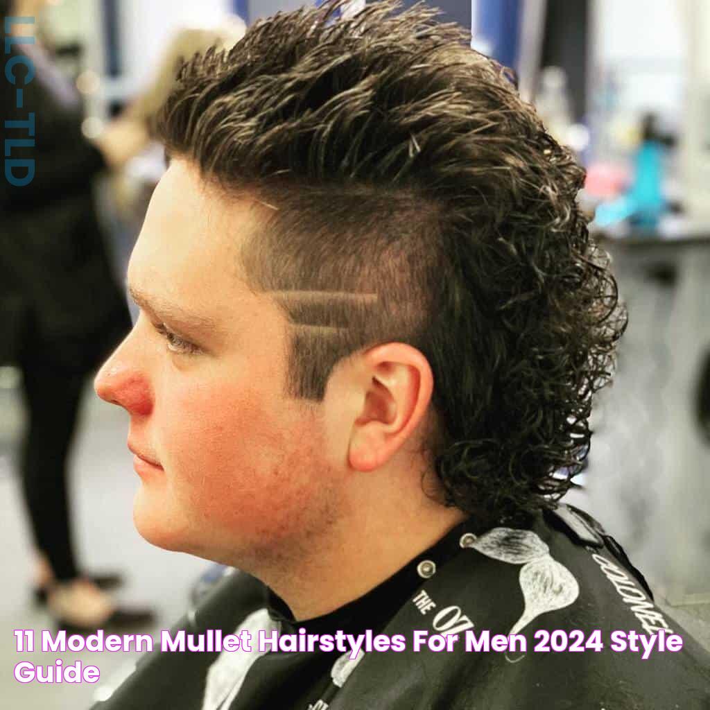 11 Modern Mullet Hairstyles for Men [2024 Style Guide]