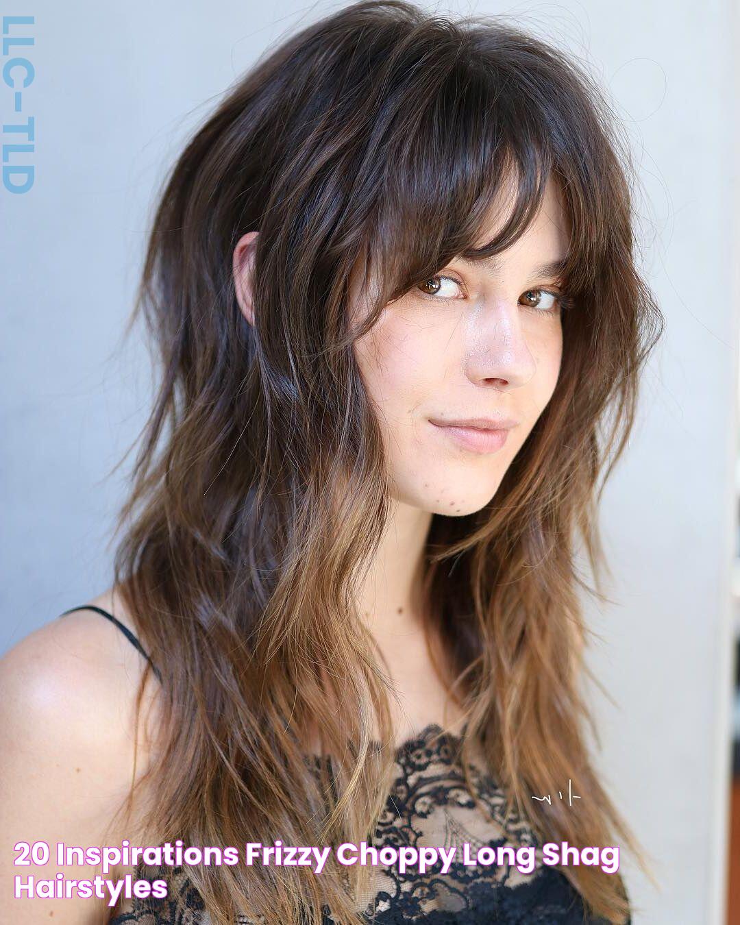 20 Inspirations Frizzy Choppy Long Shag Hairstyles