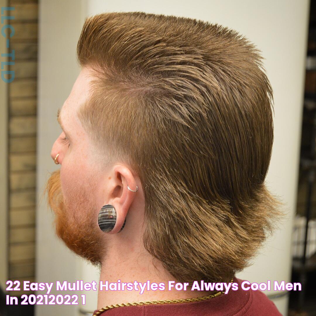 22 Easy Mullet hairstyles for always cool men in 20212022