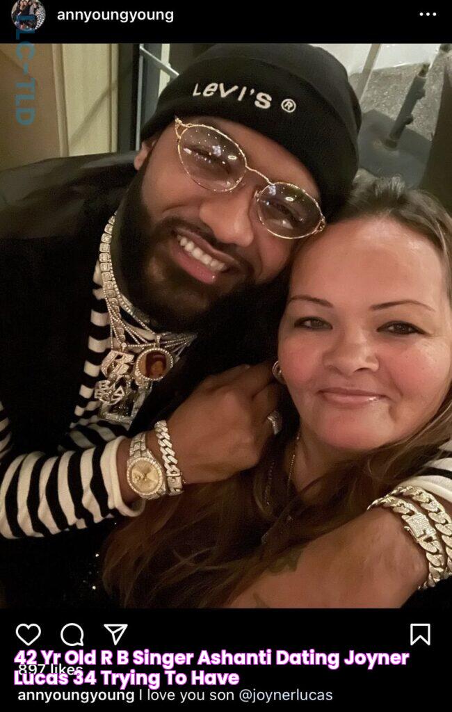 42 Yr Old R&B Singer Ashanti Dating Joyner Lucas, 34, & Trying To HAVE