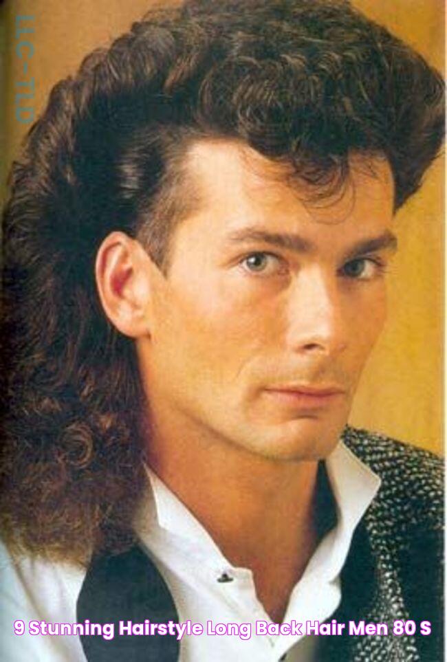 9+ Stunning Hairstyle Long Back Hair Men 80's