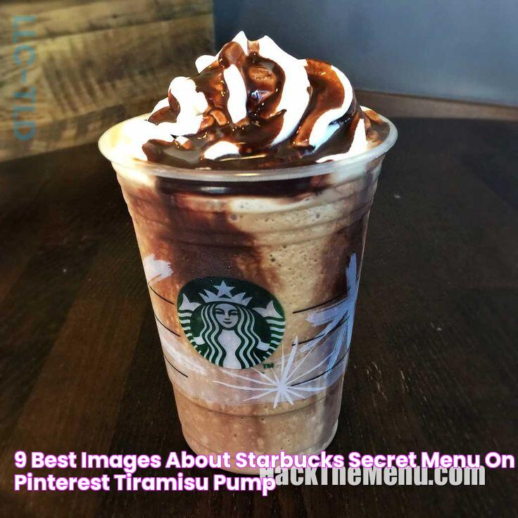 9 best images about Starbucks Secret Menu on Pinterest Tiramisu, Pump