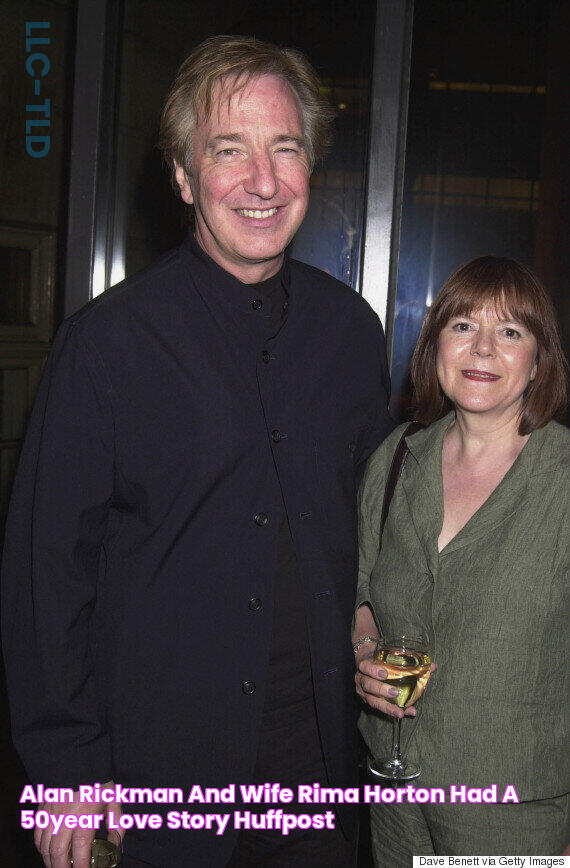 Alan Rickman And Wife Rima Horton Had A 50Year Love Story HuffPost