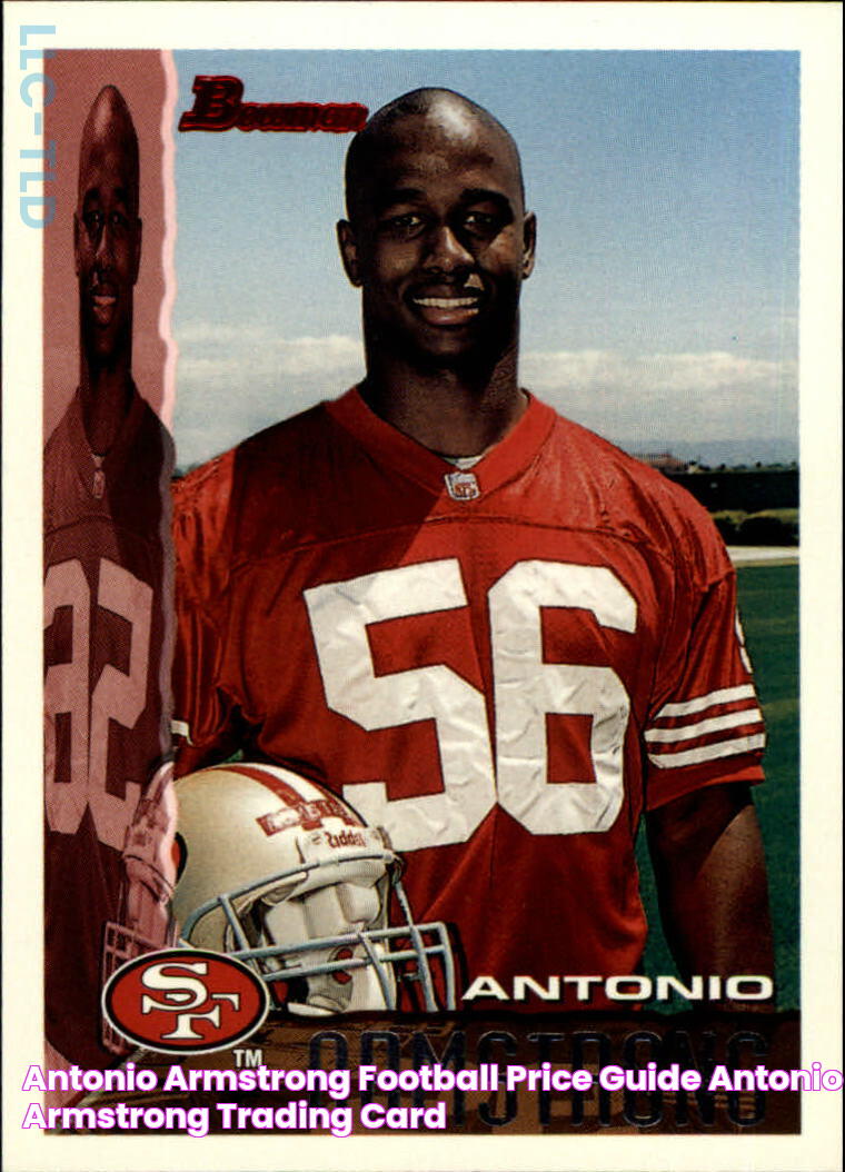 Antonio Armstrong Football Price Guide Antonio Armstrong Trading Card