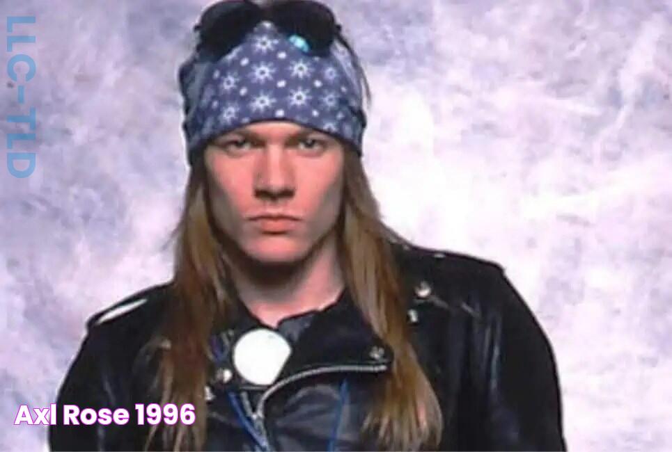 Axl Rose 1996