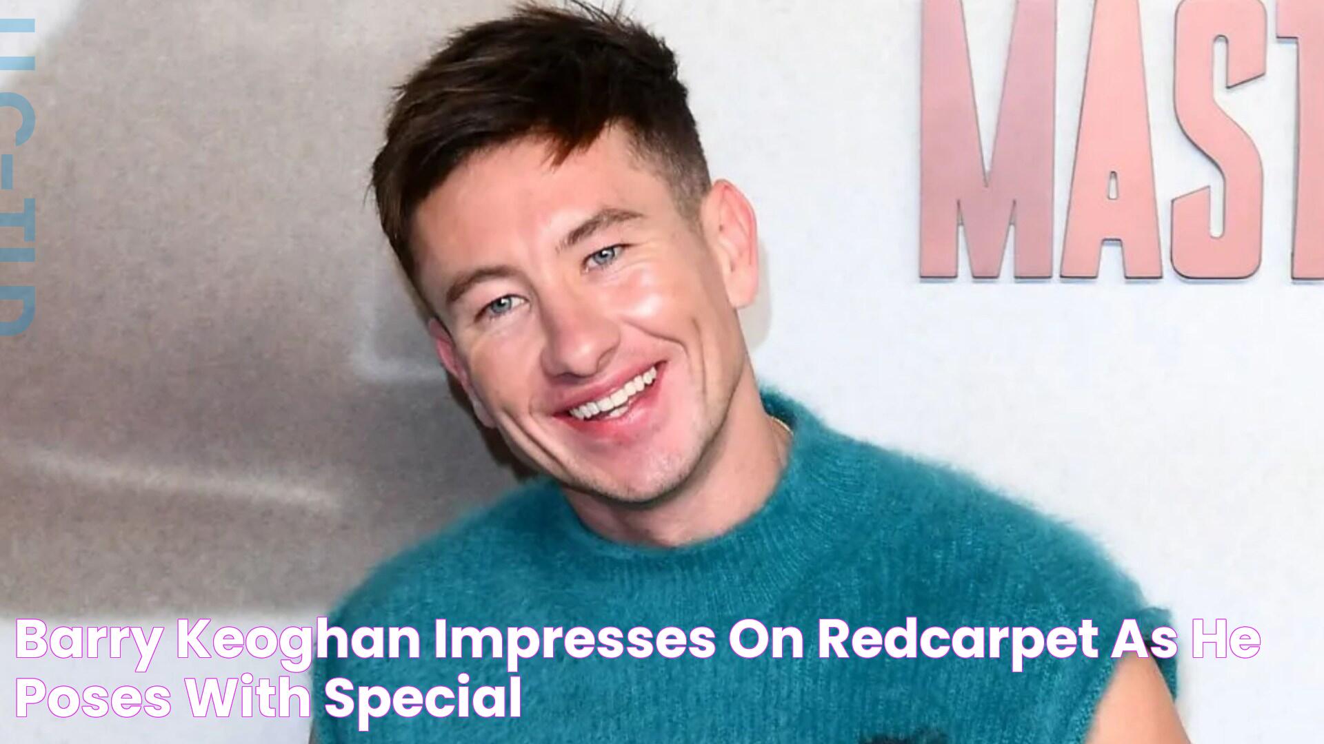 Barry Keoghan impresses on redcarpet as he poses with special