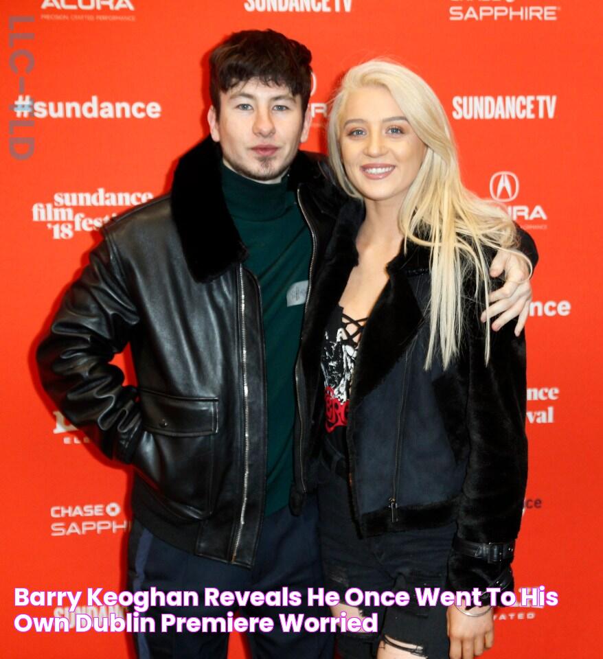 Barry Keoghan reveals he once went to his own Dublin premiere worried