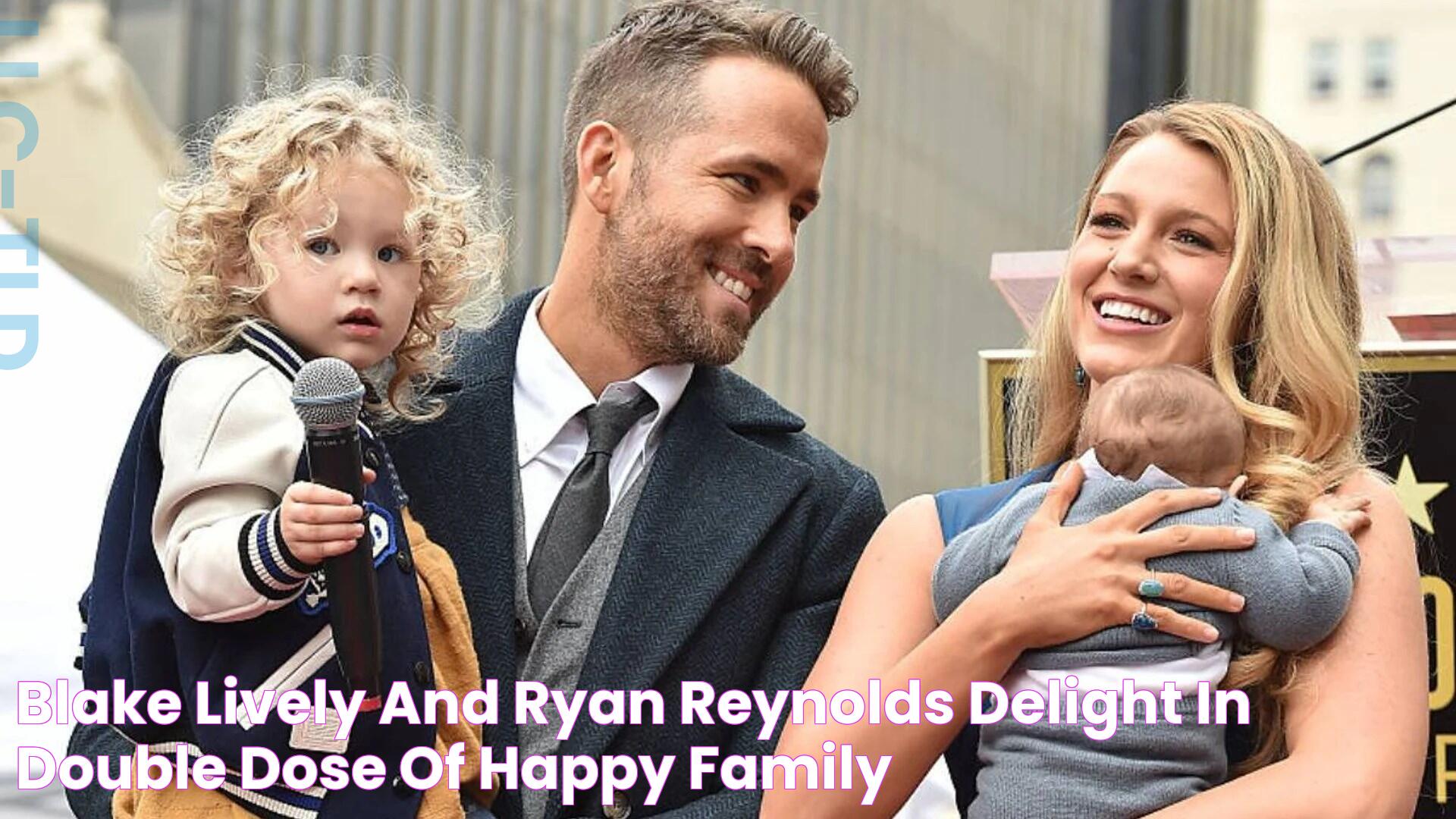 Blake Lively and Ryan Reynolds delight in double dose of happy family