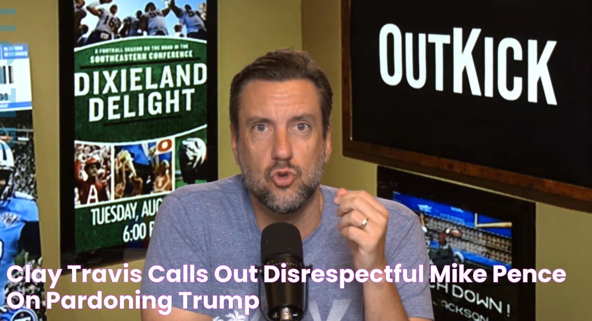 Clay Travis calls out 'disrespectful' Mike Pence on pardoning Trump