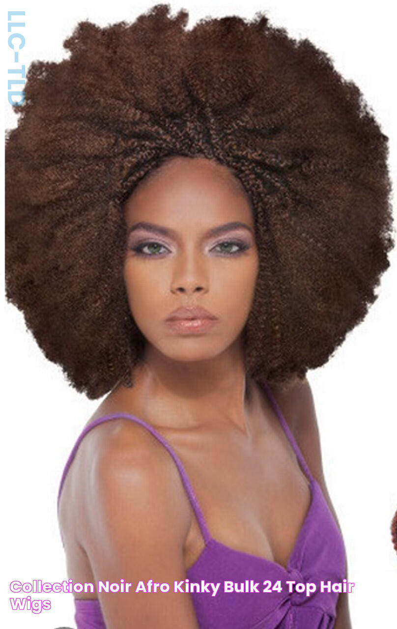 Collection Noir AFRO KINKY BULK 24" Top Hair Wigs