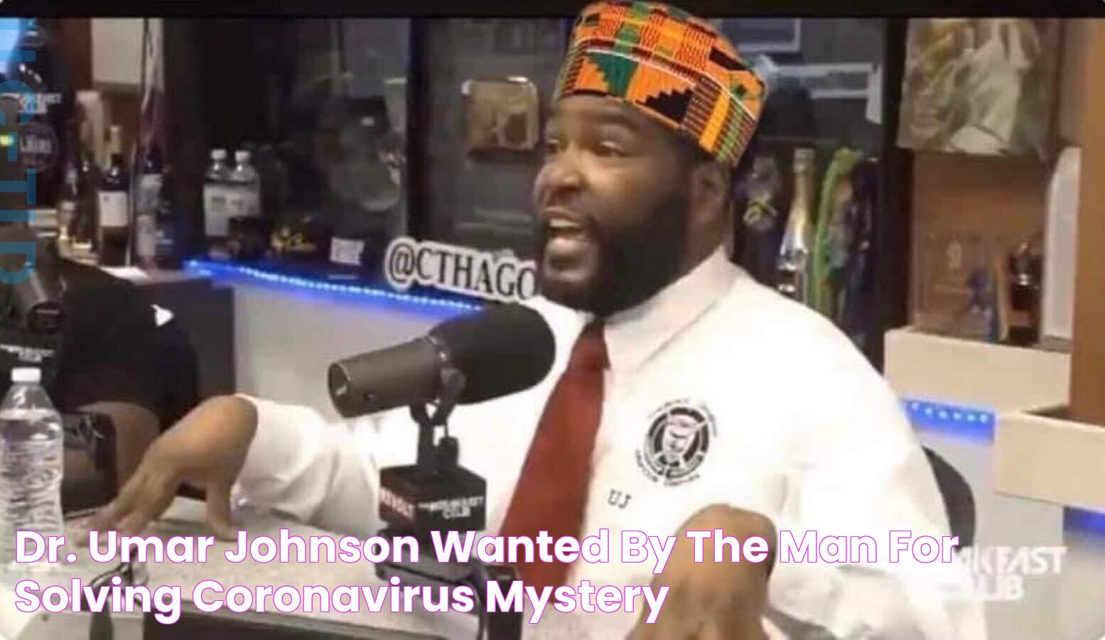 Dr. Umar Johnson Wanted By “The Man” for Solving Coronavirus Mystery