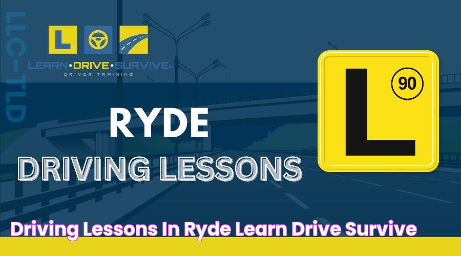 Driving Lessons In Ryde Learn Drive Survive®