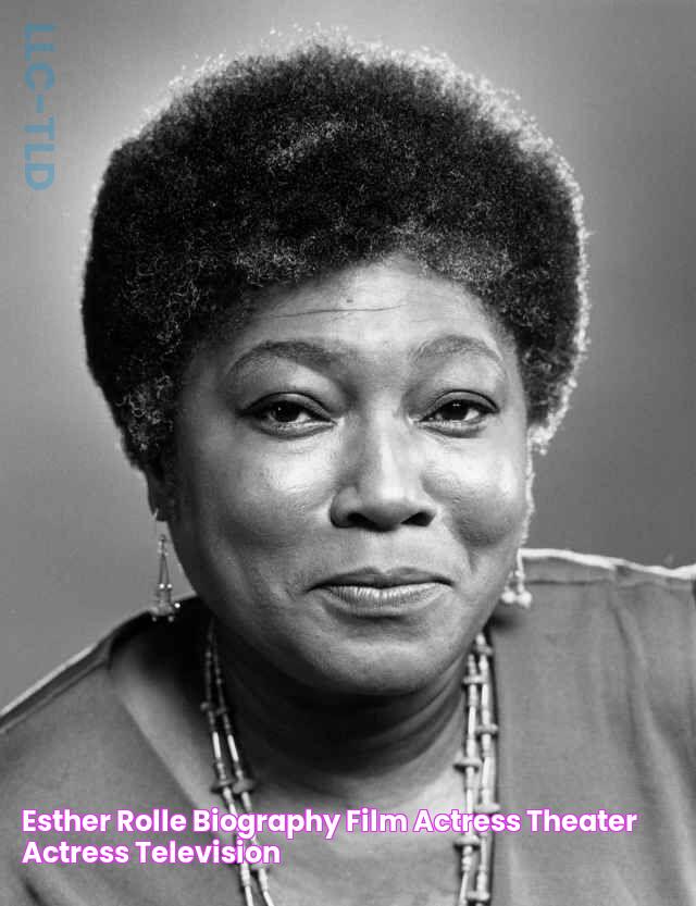 Esther Rolle Biography Film Actress, Theater Actress, Television