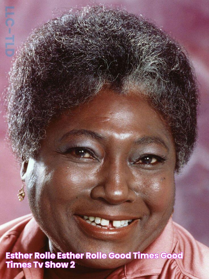 Esther Rolle Esther rolle, Good times, Good times tv show