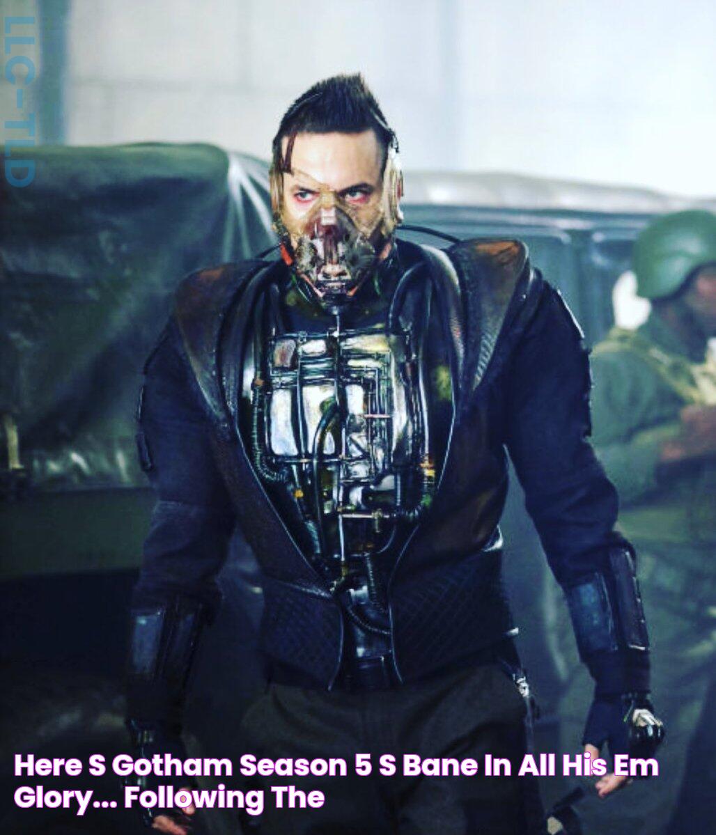 Here's Gotham Season 5's Bane in all his, em, glory... Following The