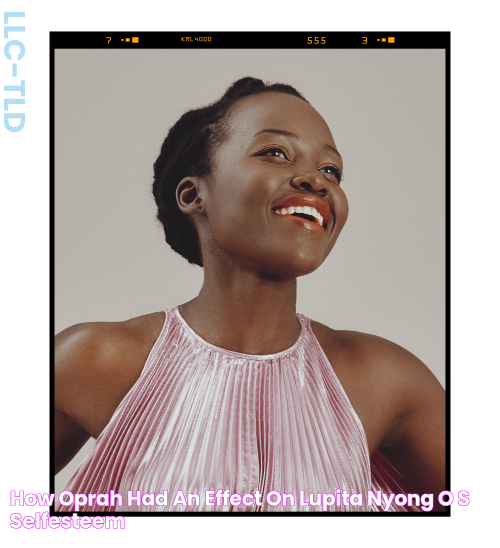 How Oprah Had an Effect on Lupita Nyong’o’s SelfEsteem