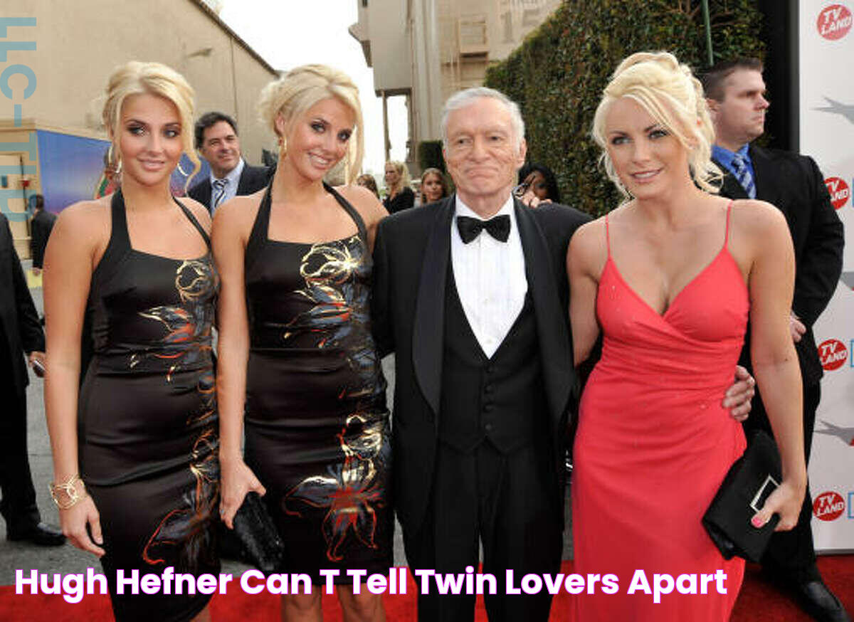 Hugh Hefner can’t tell twin lovers apart