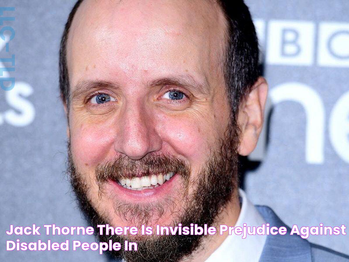 Jack Thorne There is ‘invisible prejudice’ against disabled people in