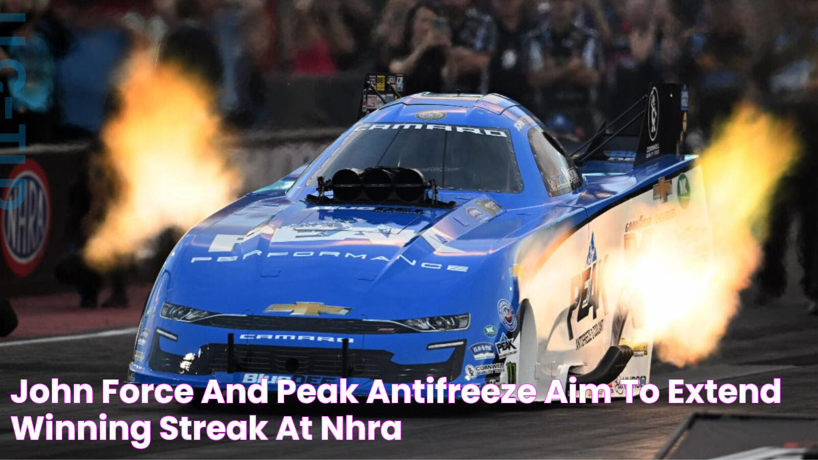 John Force and PEAK Antifreeze Aim to Extend Winning Streak at NHRA