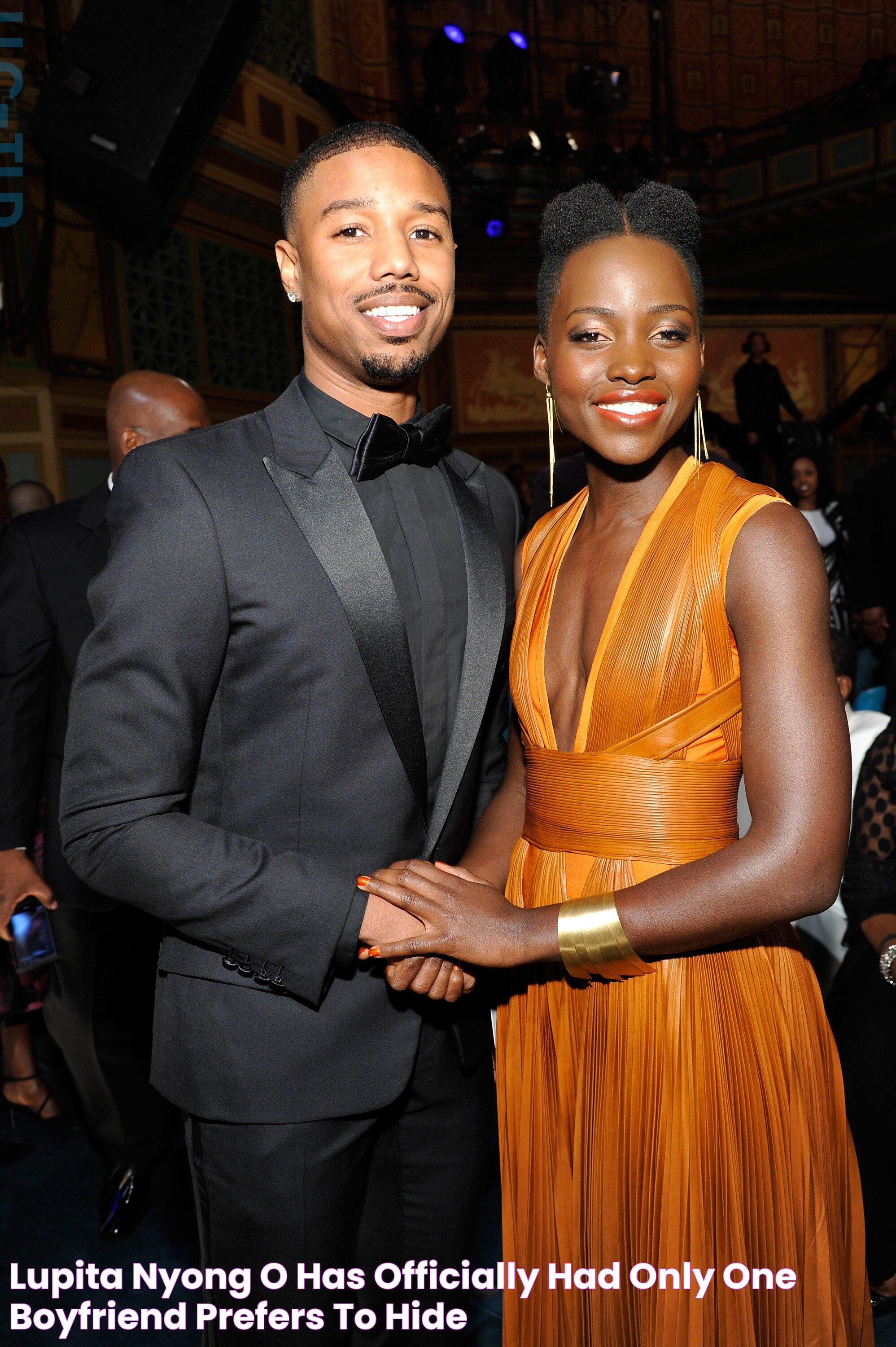 Lupita Nyong'O Has Officially Had Only One Boyfriend Prefers to Hide