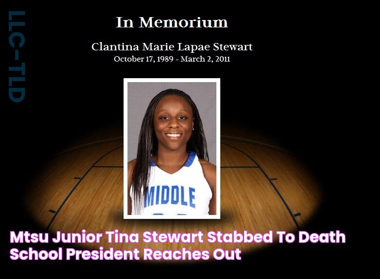 MTSU junior Tina Stewart stabbed to death, school president reaches out