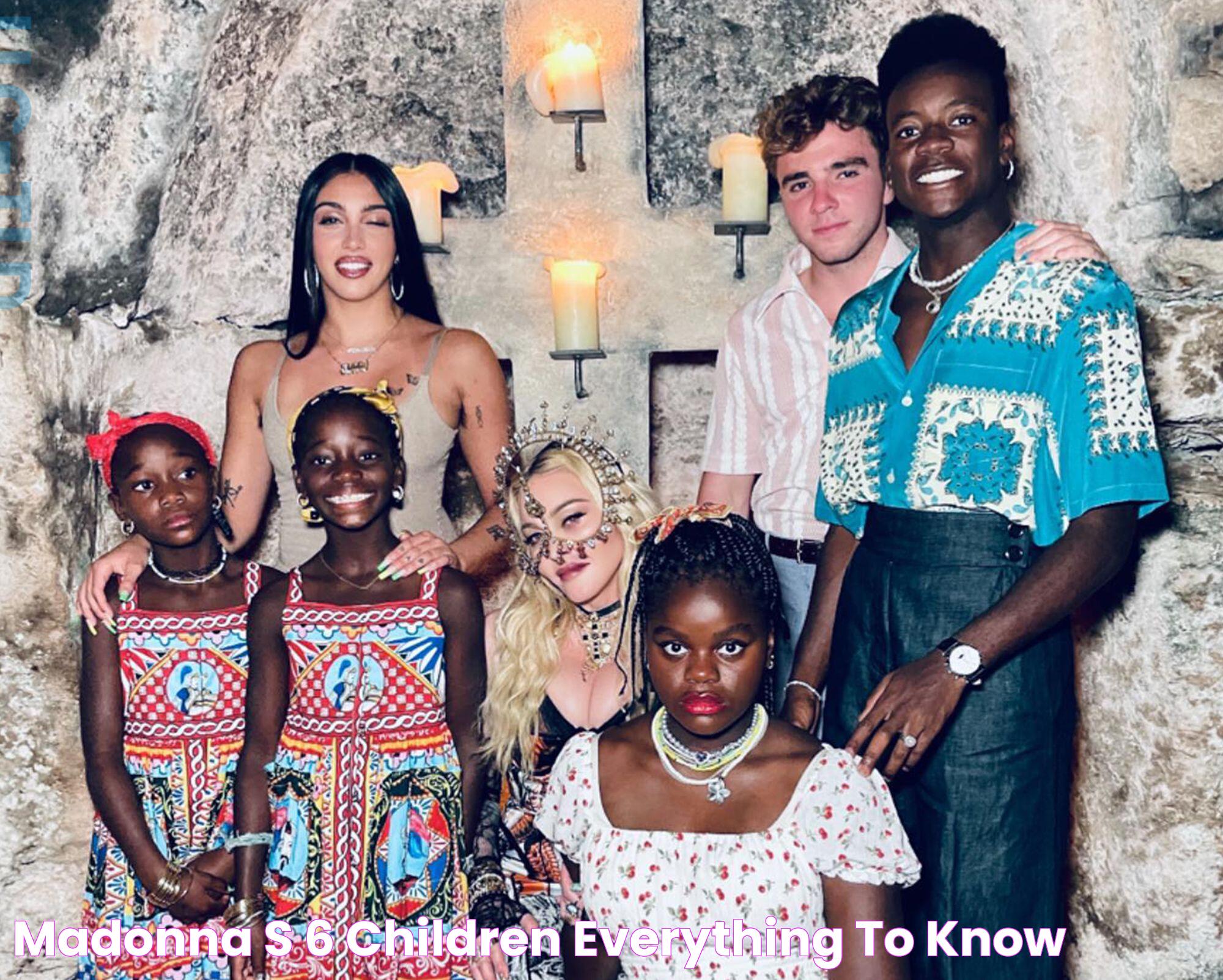 Madonna's 6 Children Everything to Know