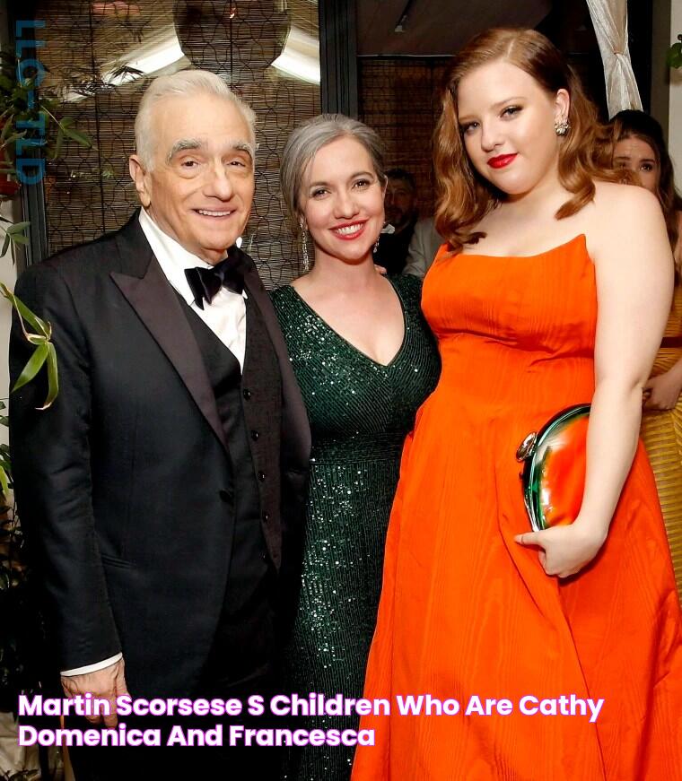 Martin Scorsese’s Children Who are Cathy, Domenica and Francesca